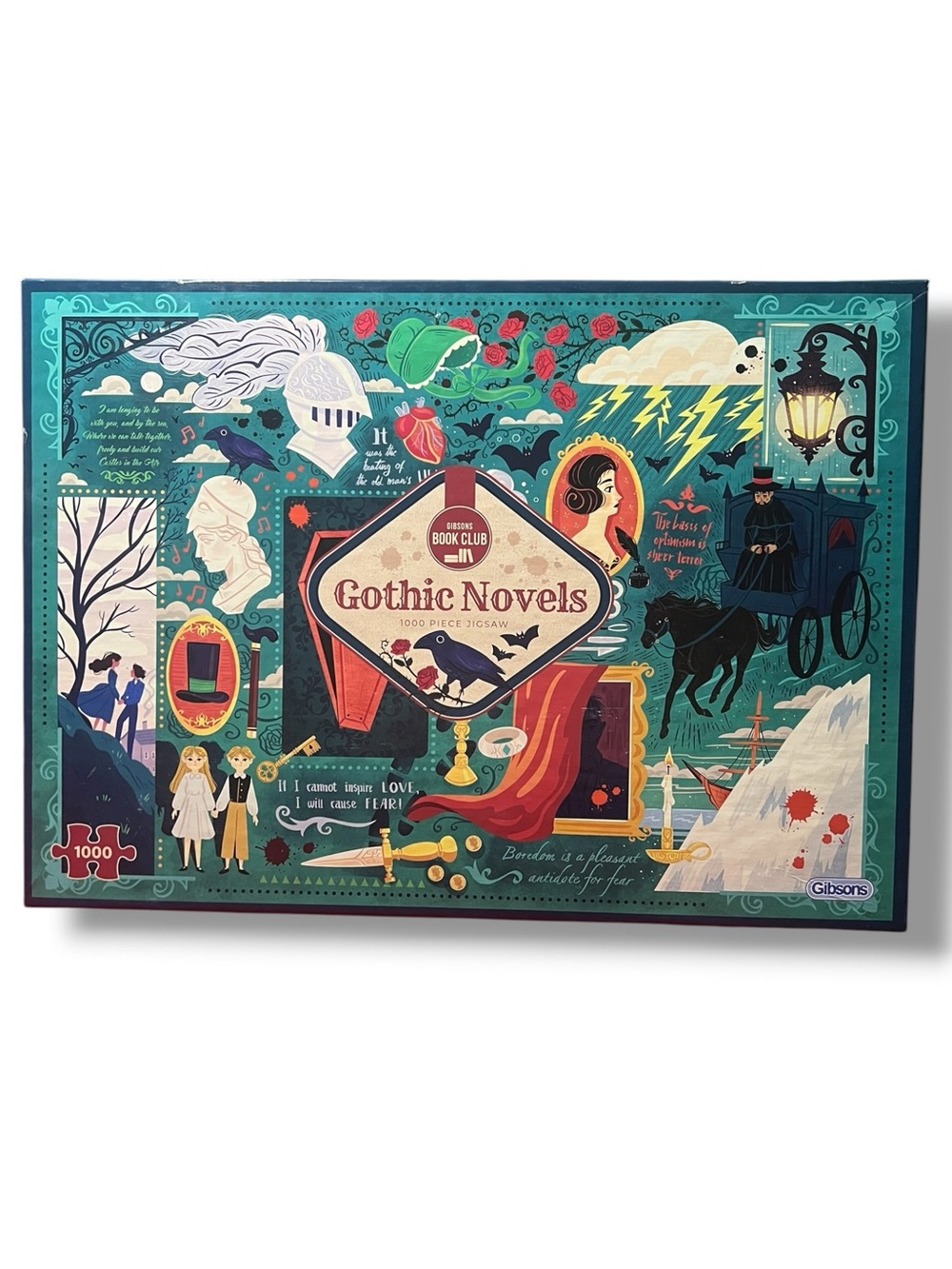 Gibsons Gothic Novels 1000-Piece Jigsaw Puzzle